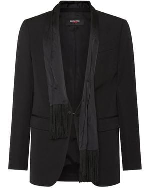 DSquared² Smoking Blazer - Black