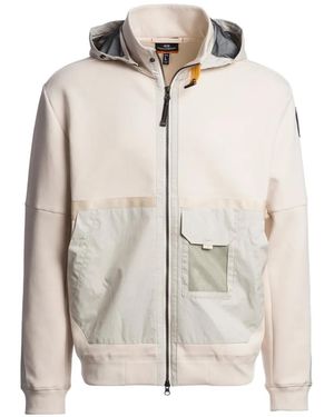 Parajumpers Zip-Up Hooded Jacket - White