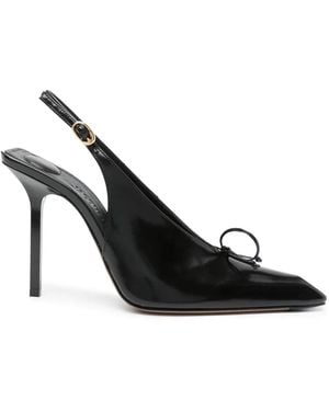 Jacquemus Black Les Sculptures 'les Slingbacks Cubisto Hautes' Heels
