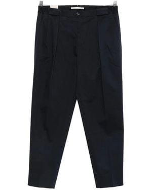 Briglia 1949 Pleated-Detail Tapered Pants - Black