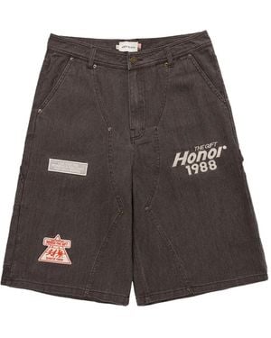 Honor The Gift パッチディテール ショートパンツ - グレー