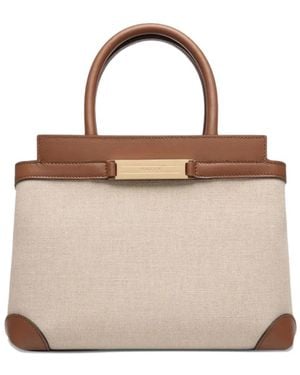 Bally Deco ハンドバッグ - ナチュラル