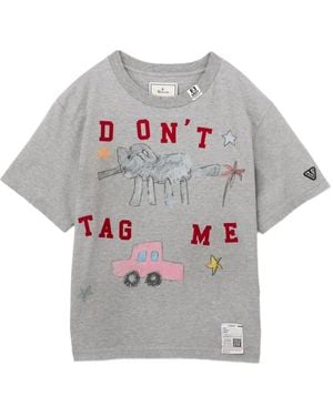 Maison Mihara Yasuhiro Graphic-Print T-Shirt - Gray