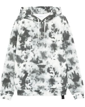 OAMC Hoodie À Motif Tie-Dye - Blanc