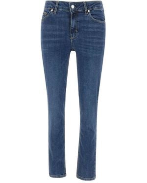 Liu Jo Bottom Up Ideal Five-Pocket Trousers - Blue