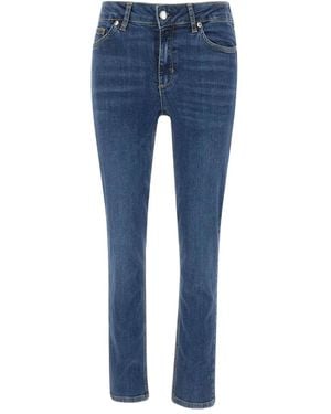Liu Jo Bottom Up Ideal Five-Pocket Pants - Blue