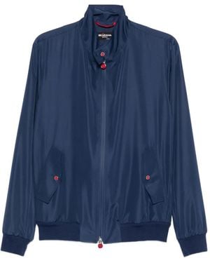 Kiton Jacke Mit Reißverschluss - Blau
