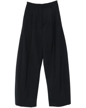 Thelatest Pleated Wide-Leg Trousers - White