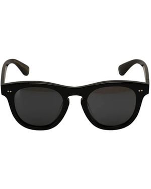 Oliver Peoples Round-Frame Sunglasses - Black