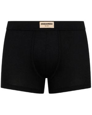 DSquared² Short À Logo - Noir