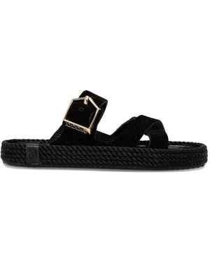 Bohonomad Sevilla Buckle-Fastening Rope-Sole Espadrilles - Black