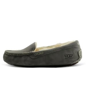 UGG Analey Shearling-Lined Loafers - Grey