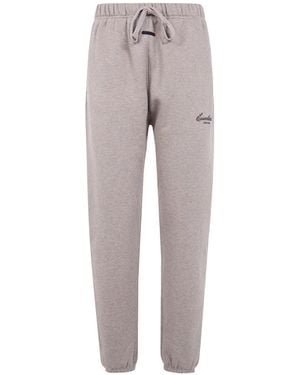 Fear Of God Logo-Print Track Trousers - Grey