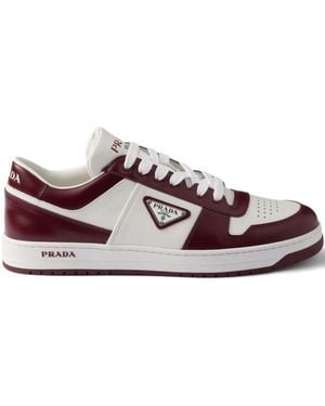 Prada Downtown Sneakers Mit Einsätzen - Pink