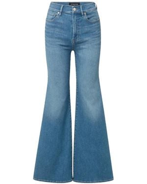 Veronica Beard Joplin Flared Jeans - Blue