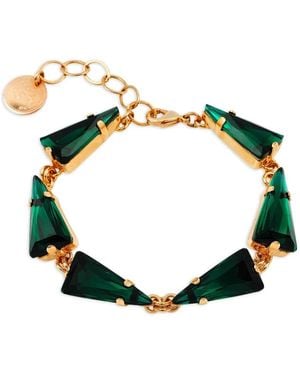 Anton Heunis Selene Crystal-Embellished Bracelet - Green