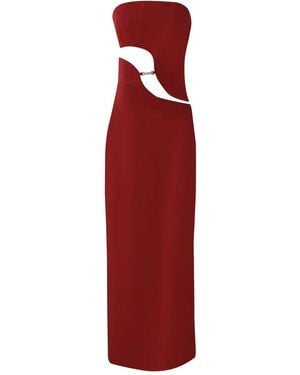 MISCI Argolista Maxikleid - Rot