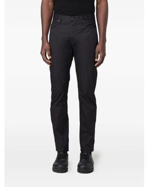Emporio Armani Logo-Detail Trousers - Black