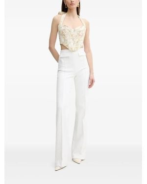 Bardot Pollie Haltertop - Wit