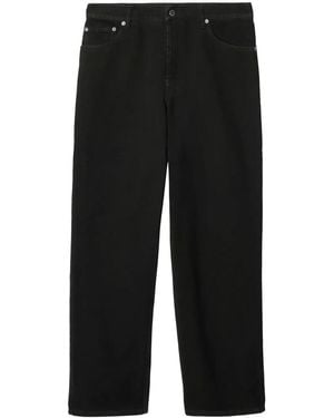 Burberry Straight-Leg Jeans - Black