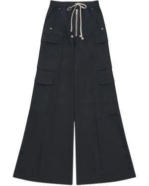 Rick Owens Cargobelas Cargo Pants - Blue