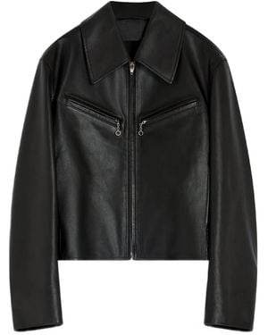 Lemaire Chaqueta con cremallera - Negro