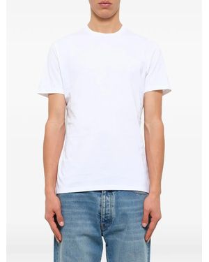 Neil Barrett Logo-Print Crew-Neck T-Shirt - White