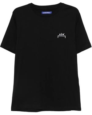 A_COLD_WALL* Logo-Print T-Shirt - Black
