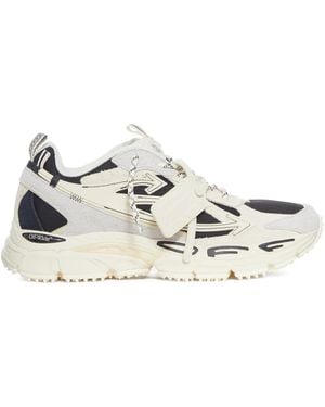 Off-White c/o Virgil Abloh Arrow Suede Trainers - White
