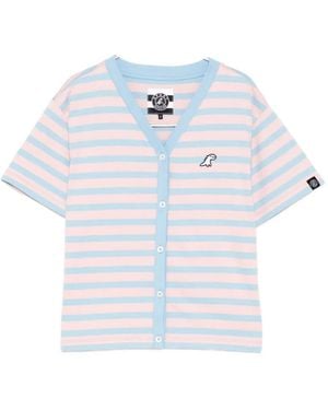 SPORT b. by agnès b. Striped Short-sleeve T-shirt - White