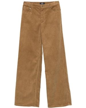 A.P.C. Corduroy Trousers - Natural