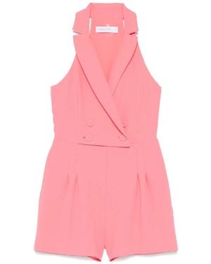 Patrizia Pepe Sleeveless Playsuit - Pink