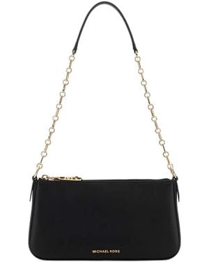 MICHAEL Michael Kors Medium Empire Chain-Strap Shoulder Bag - White