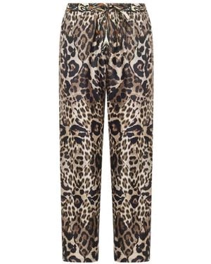 Pierre Louis Mascia Aloe Straight-Leg Trousers - White