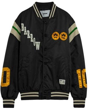 Barrow Bomberjack Met Logoprint - Zwart