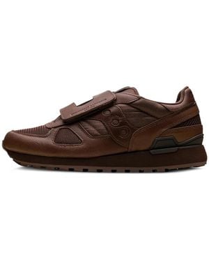 Saucony Shadow Original Touch-Strap Sneakers - Brown