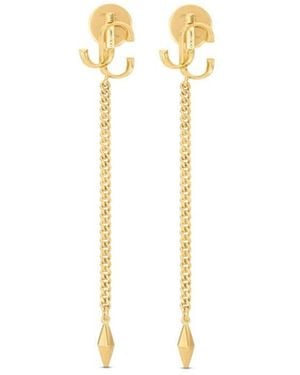 Jimmy Choo Diamond Jc Drops Gold One Size - メタリック