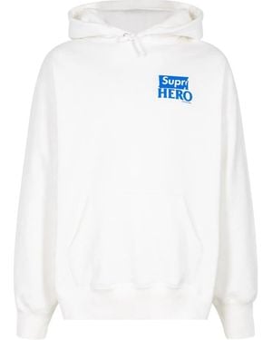 Supreme X Antihero Hoodie - White