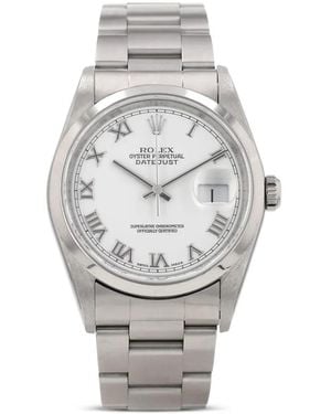 Rolex 2001 Datejust Armbanduhr 36Mm - Grau