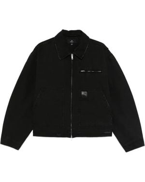 Represent Worker Long-Slevee Jacket - Black