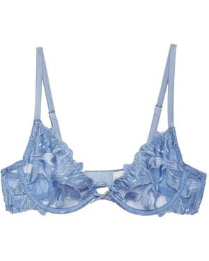 Fleur du Mal Lily Bra - Blue