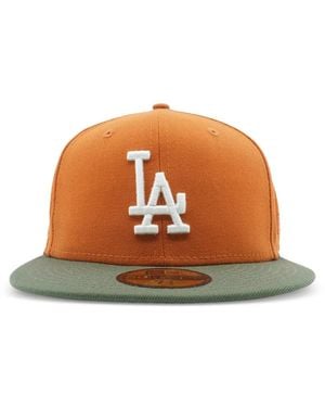 KTZ 59Fifty Los Angeles Dodgers Baseball Cap - Orange