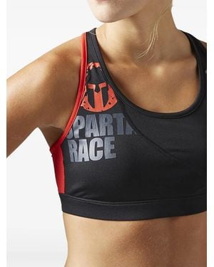 Reebok Spartan Racerback Sports Bra - Black