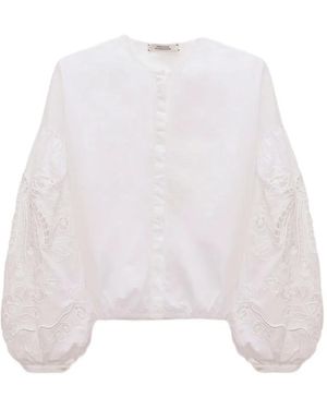 Dorothee Schumacher Long-Sleeve Top - White