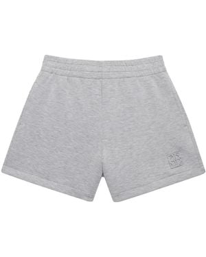 Anine Bing Kam Short Framed Monogram Heather A0510655Gry1 - Grey