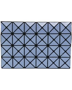 Issey Miyake Geometrische Pasjeshouder - Blauw