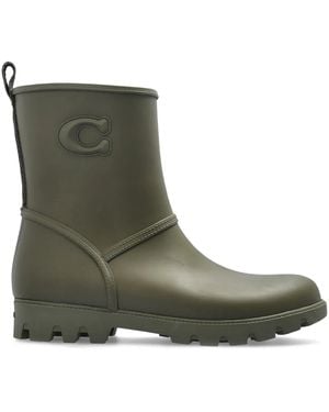 COACH Ryder Rain Boots - Green