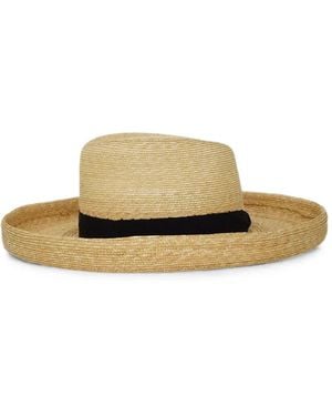 Gigi Burris Millinery Sombrero De Paja Freddie Milanese - Neutro