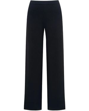 12 STOREEZ Wide-Leg Pants - Blue