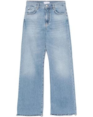 Pinko Wanda Wide Leg Denim Soft - Blue